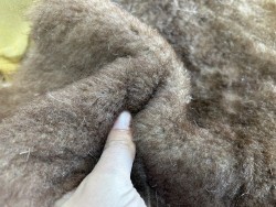 Peau de mouton lainé - CHOIX ÉCART - G - Cuir en Stock