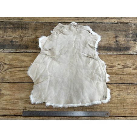 Peau de mouton lainé - CHOIX ÉCART - I - Cuir en Stock