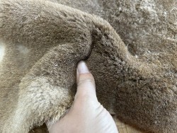 Peau de mouton lainé - CHOIX ÉCART - L - Cuir en Stock