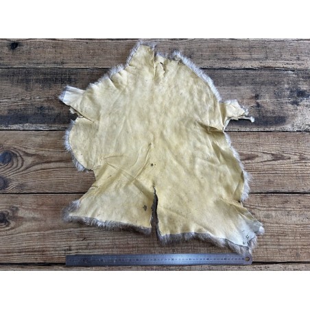Peau de mouton lainé - CHOIX ÉCART - M - Cuir en Stock