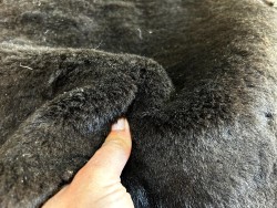 Peau de mouton lainé - CHOIX ÉCART - C - Cuir en Stock