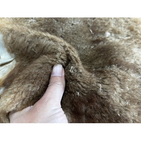 Peau de mouton lainé - CHOIX ÉCART - P - Cuir en Stock