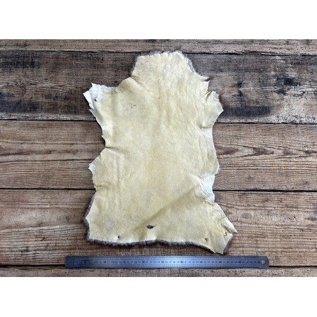 Peau de mouton lainé - CHOIX ÉCART - P - Cuir en Stock
