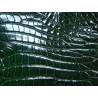 Morceau de cuir de crocodile véritable vert - Cuir en Stock