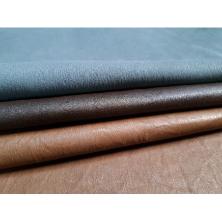 Lot de 3 peaux de cuir stretch - vêtements - divers - Cuir en Stock