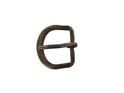 Boucle rectangulaire - bronze - 20 mm - ceinture - bouclerie - accessoires - cuir en stock