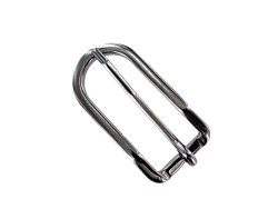 boucle ceinture - rectangulaire arrondie - 20mm - nickelé - cuir en stock