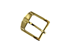 boucle rectangulaire - laiton - 30mm - cuir en stock