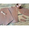 Kit sac cuir DIY débutant – Sac “L’Essentiel” à coudre soi-même – Kit complet sans outils - Cuir en Stock