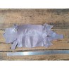 Lot de 2 peaux de cuir de lézard - E -  Cuirenstock