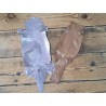 Lot de 2 peaux de cuir de lézard - E -  Cuirenstock