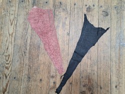 2 peaux uniques - Cabillaud - Cuir en Stock