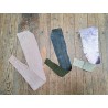3 peaux uniques - Saumon - B - Cuir en Stock