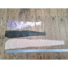 3 peaux uniques - Saumon - B - Cuir en Stock