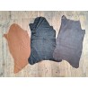 Lot de 3 peaux de cuir stretch - couleur diverses - Cuir en Stock