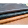 Lot de 3 peaux de cuir stretch - couleur diverses - Cuir en Stock