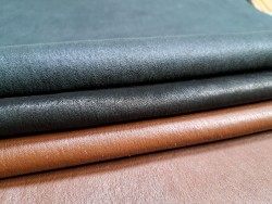 3 peaux de cuir stretch - couleurs variées - Cuir en Stock