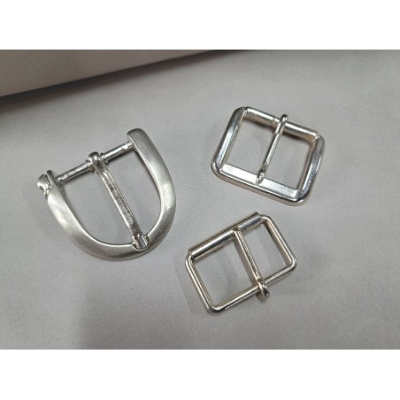 LOT de 3 boucles de ceinture - C - Cuirenstock