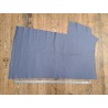 Bande de cuir de vache lisse - Bleu pastel - A - Cuir en Stock