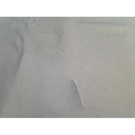 Bande de cuir de vache lisse - Bleu pastel - A - Cuir en Stock
