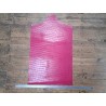 morceau rectangulaire 82x52 cm - rose - cuir en stock