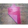morceau rectangulaire 82x52 cm - rose - Cuirenstock
