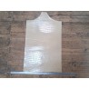 Morceau unique 82x59 - N°9 - Crocodile - Beige - Cuir en Stock