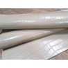 Morceau unique 82x59 - N°9 - Crocodile - Beige - Cuir en Stock