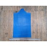 morceau rectangulaire 82x52 cm - bleu océan - cuir en stock