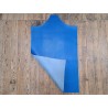 morceau rectangulaire 82x52 cm - bleu océan - cuirenstock