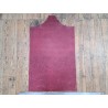 morceau rectangulaire 82x52 cm - pullup - framboise - crocodile - Cuirenstock