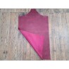 morceau rectangulaire 82x52 cm - pullup - framboise - crocodile - cuirenstock