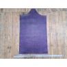 morceau rectangulaire 82x52 cm - pullup - violet - crocodile - cuir en stock