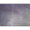 Morceau unique 82x59 - N°12 - Crocodile - Violet - Cuir en Stock