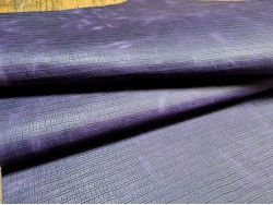 morceau rectangulaire 82x52 cm - pullup - violet - crocodile - cuirenstock