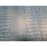 Morceau unique 82x59 - N°14 - Crocodile - Bleu - Cuir en Stock
