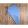 Morceau unique 82x59 - N°16 - Petits grains - Bleu - Cuir en Stock