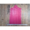morceau rectangulaire 82x52 cm - rose - caïman - cuir en stock