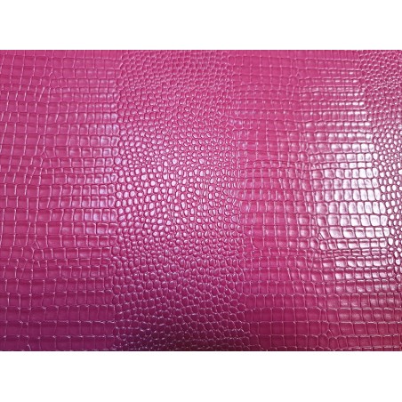 Morceau unique 82x59 - N°19 - Caïman - Rose - Cuirenstock