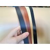 5 bandes de cuir classique ou à effet - 2ème choix