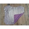 Peau de veau velours - parme - crocodile - maroquinerie - cuirenstock