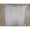 Peau de veau velours - beige/blanc - zébré - maroquinerie - cuir en stock