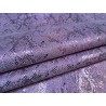 Peau de veau velours - parme - serpent - maroquinerie - cuirenstock
