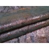 Peau de veau velours - noir - serpent - maroquinerie - cuirenstock