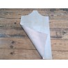 Morceau unique 82x59 - N°1- Crocodile - Crème - Cuir en Stock