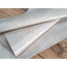 morceau rectangulaire 82x52 cm - crème - crocodile - cuirenstock