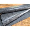 morceau rectangulaire 82x52 cm - petits grains - noir - cuirenstock