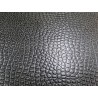 Morceau unique 82x59 - N°9 - Caïman - Charbon - Cuir en Stock