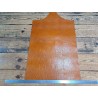 morceau rectangulaire 82x52 cm - crocodile - miel - cuir en stock
