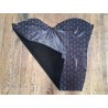 L'UNIQUE N°20 - Noir/Bleu/Rouge - Cuir en Stock